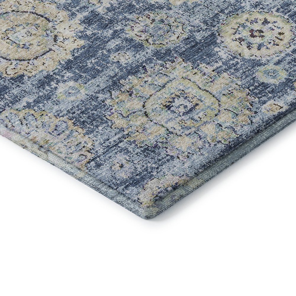 Premium Machine Washable Mayfield  Blue 5' x 7'6" Rug