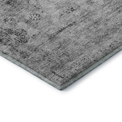 Premium Machine Washable Mayfield AMF675 Gray 5' x 7'6" Rug