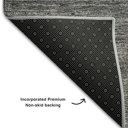 Premium Machine Washable Mayfield AMF742 Gray 5' x 7'6" Rug