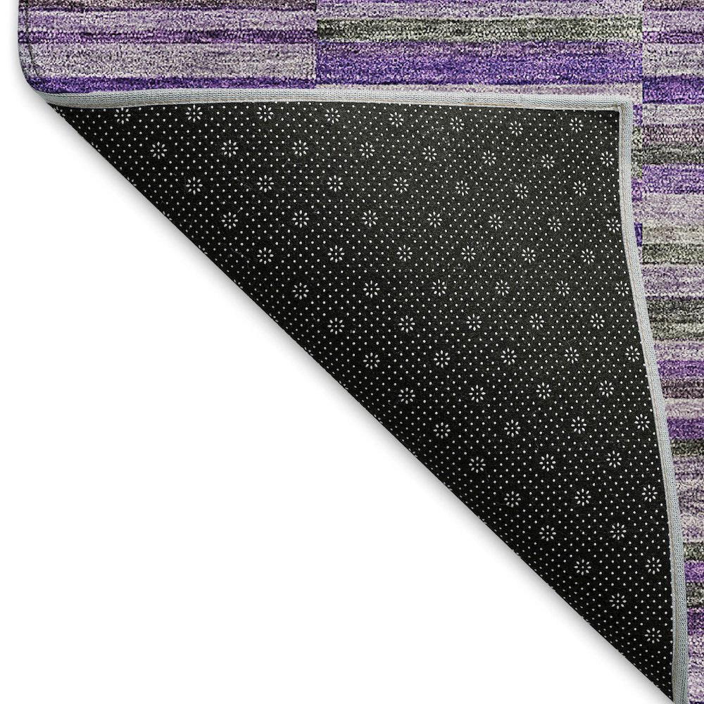 Premium Machine Washable Mayfield AMF816 Purple 5' x 7'6" Rug