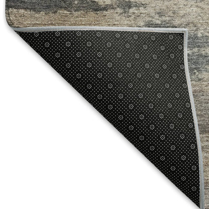 Premium Machine Washable Mayfield AMF831 Gray 5' x 7'6" Rug
