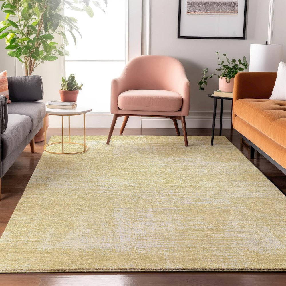 Premium Machine Washable Mayfield AMF839 Wheat 9' x 12' Rug