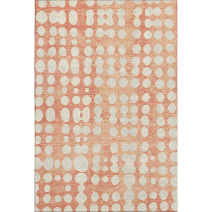 Premium Machine Washable Mayfield AMF869 Coral 9' x 12' Rug