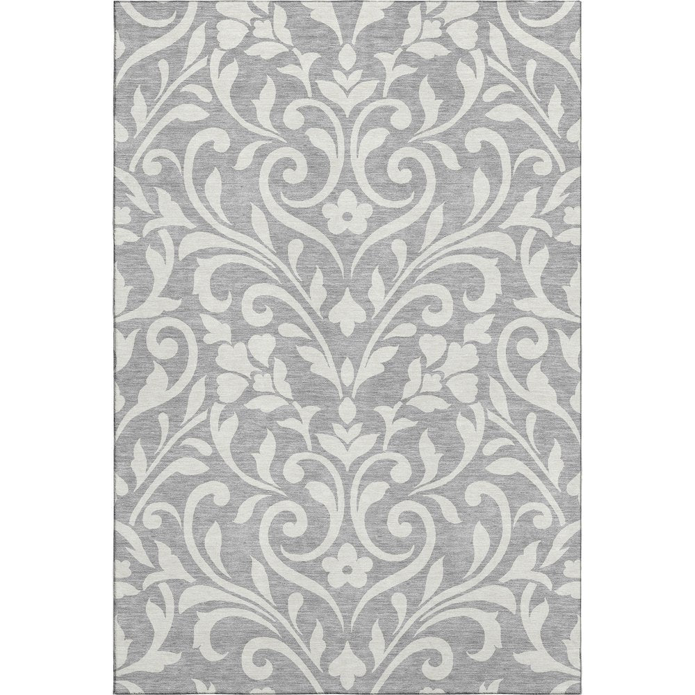 Premium Machine Washable Mayfield AMF875 Gray 9' x 12' Rug