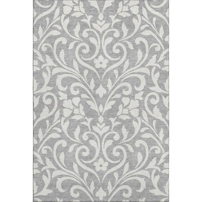 Premium Machine Washable Mayfield AMF875 Gray 9' x 12' Rug