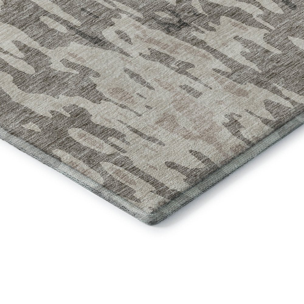 Premium Machine Washable Mayfield AMF957 Taupe 5' x 7'6" Rug