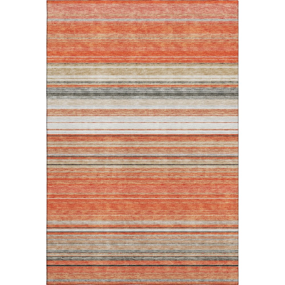 Premium Machine Washable Mayfield AMF979 Coral 9' x 12' Rug