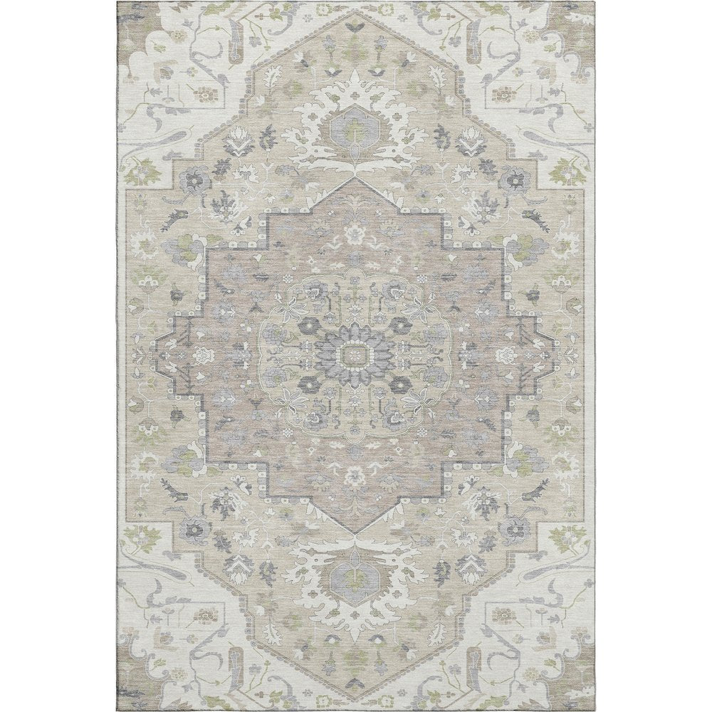 Premium Machine Washable Mayfield AMF985 Ivory 9' x 12' Rug
