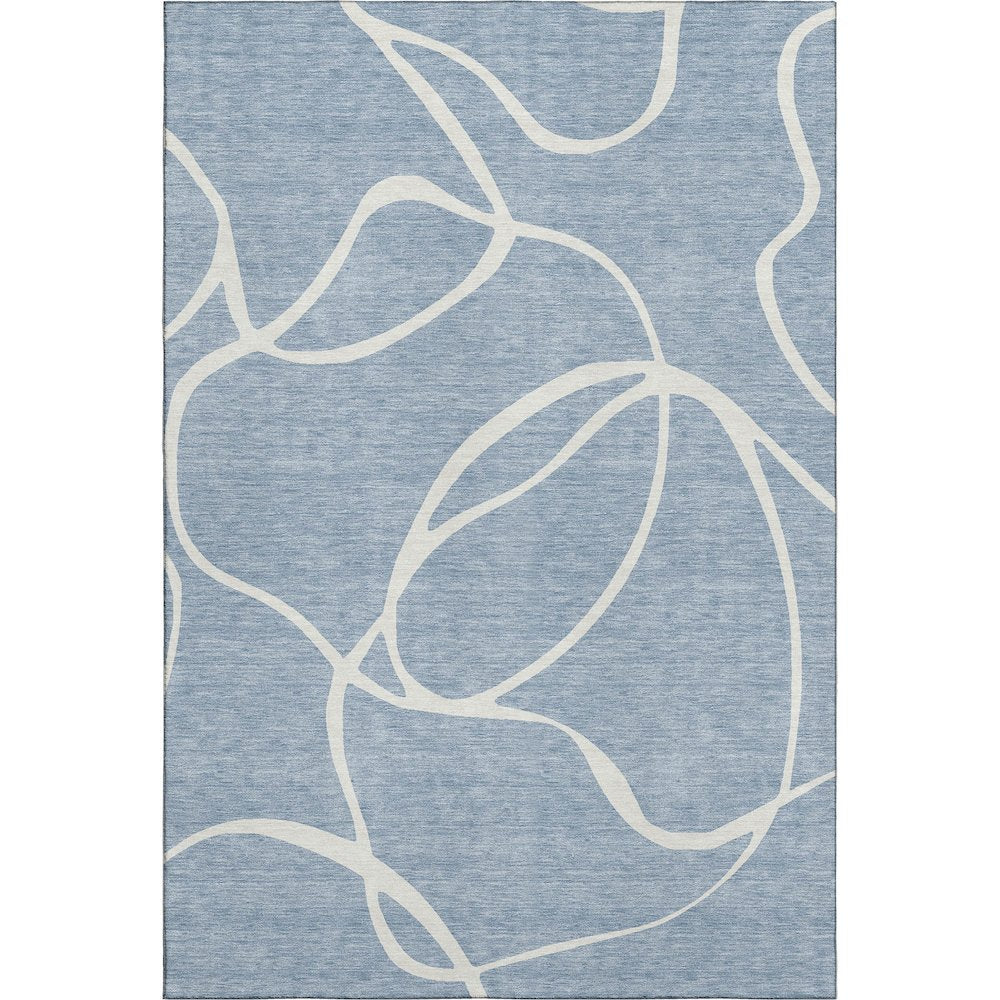 Premium Machine Washable Mayfield AMF999 Denim 9' x 12' Rug