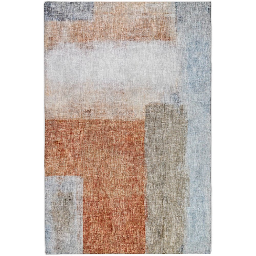 Luxury Washable Boca Salmon 9' x 12' Rug