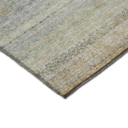 Luxury Washable Indoor/Outdoor Burano Seafoam 5' x 7'6" Rug