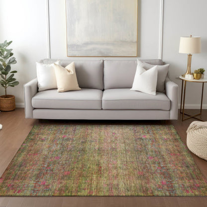 Luxury Washable Indoor/Outdoor Burano Cactus 9' x 12' Rug