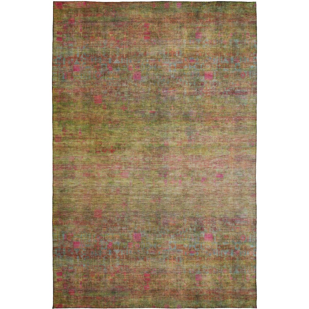 Luxury Washable Indoor/Outdoor Burano Cactus 9' x 12' Rug