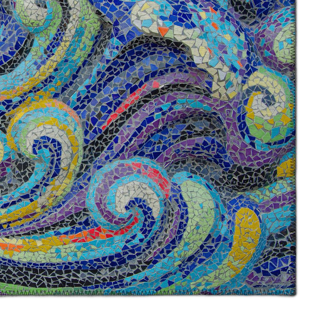 Indoor/Outdoor Surfside ASR44 Ocean Washable 5' x 7'6" Rug