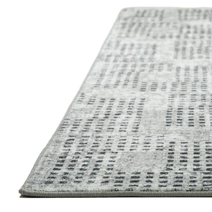 Delano DA1 Pewter 2'6" x 10' Runner Rug