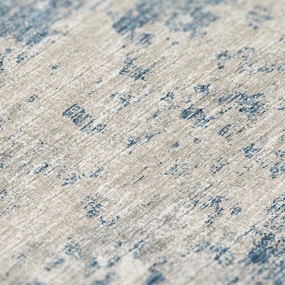 Indoor/Outdoor Accord AAC35 Blue Washable 5' x 7'6" Rug