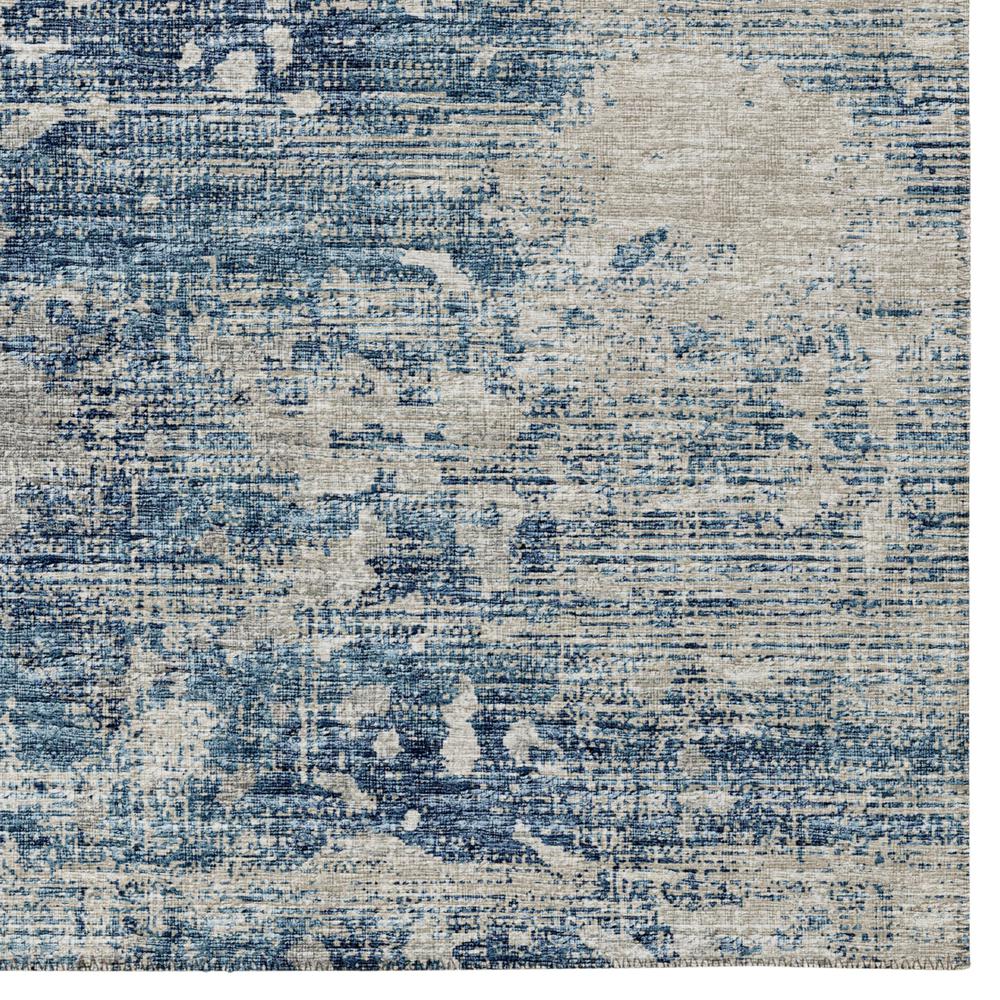 Indoor/Outdoor Accord AAC35 Blue Washable 5' x 7'6" Rug