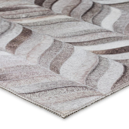 Indoor/Outdoor Durango SS11 Flannel Washable 2'3" x 10' Runner Rug