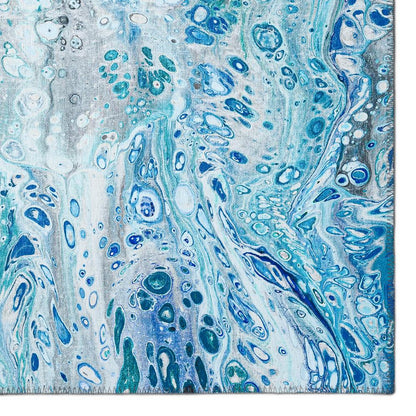 Karina Shoreline Modern Abstract 3' x 5' Area Rug Shoreline AKC48