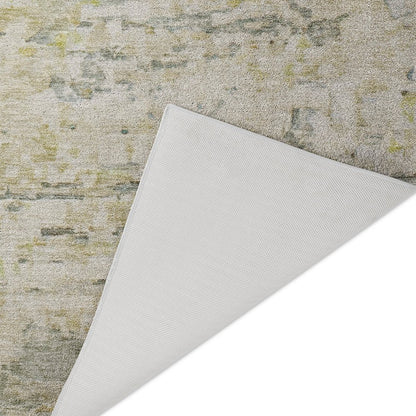 Luxury Washable Indoor/Outdoor Kochi Sage 5' x 7'6" Rug