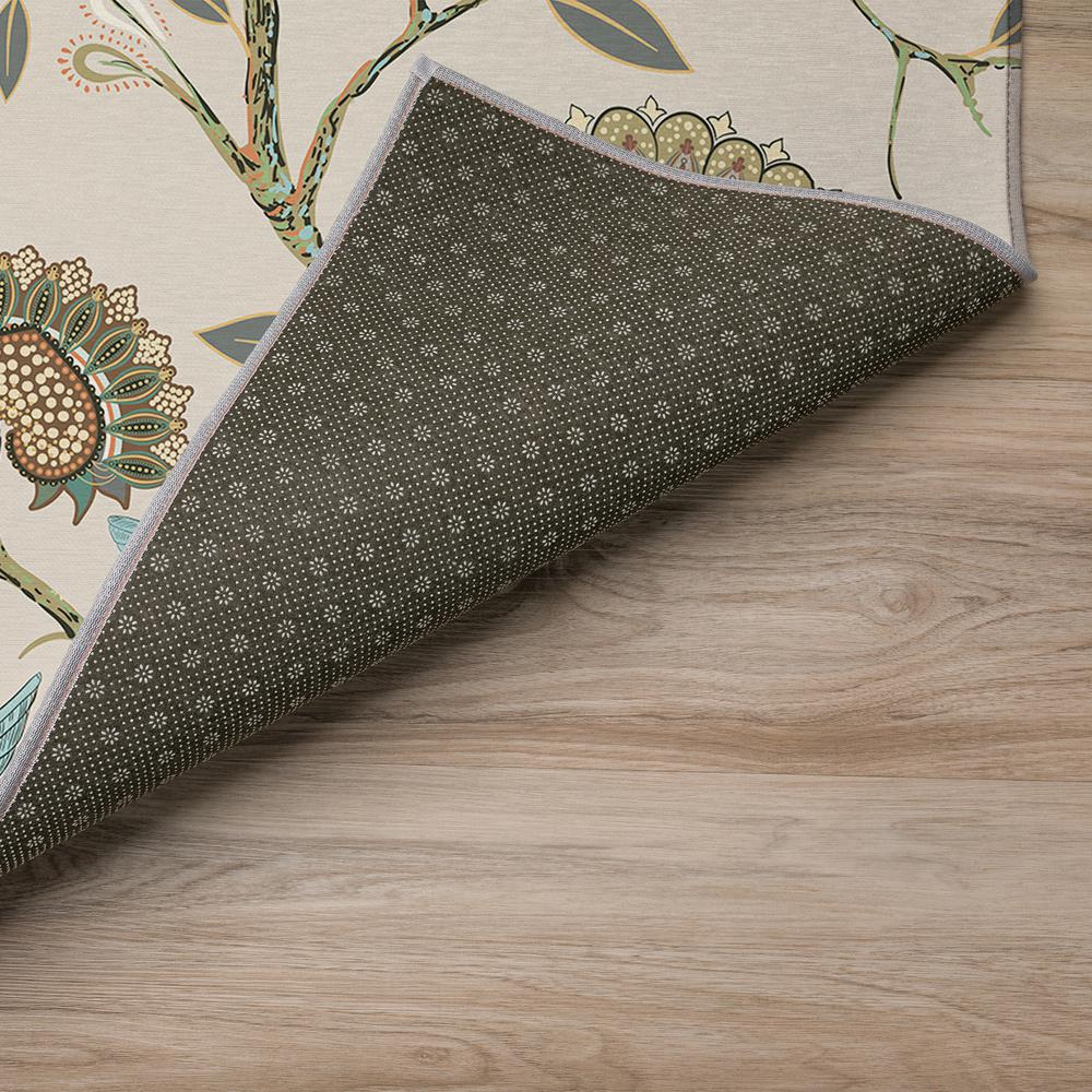 Indoor/Outdoor Kendall KE19 Putty Washable 3' x 5' Rug