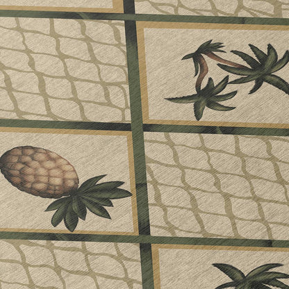 Indoor/Outdoor Kendall KE7 Beige Washable 3' x 5' Rug