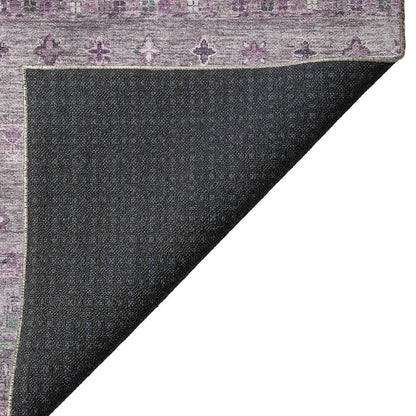Indoor/Outdoor Karaj Purple 5' x 7'6" Rug