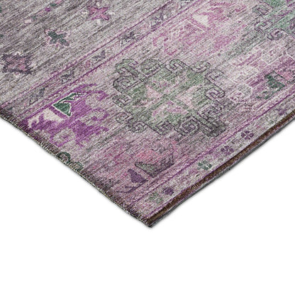Indoor/Outdoor Karaj Purple 5' x 7'6" Rug