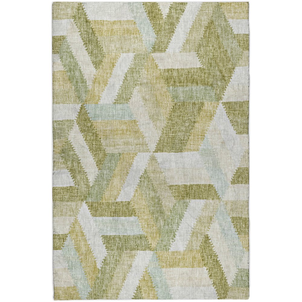 Luxury Washable Lorenzo Aloe 9' x 12' Rug