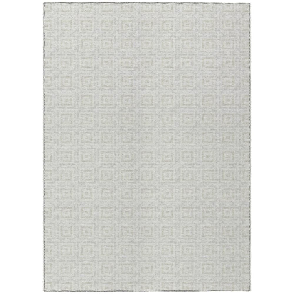 Indoor/Outdoor Marlo MO1 Linen Washable 3' x 5' Rug