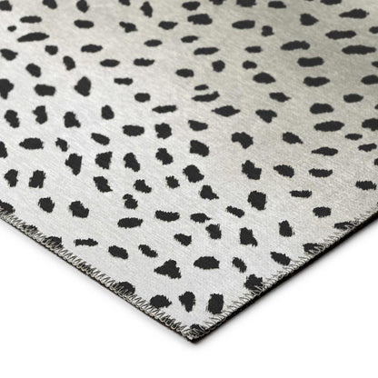 Safari Pearl Animal Animal Print 3' x 5' Area Rug Pearl ASF33