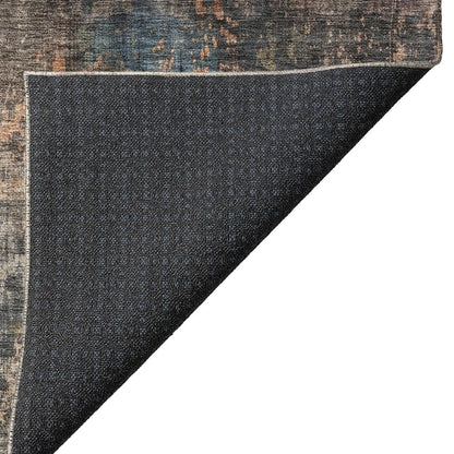 Indoor/Outdoor Nouveau Blue 5' x 7'6" Rug