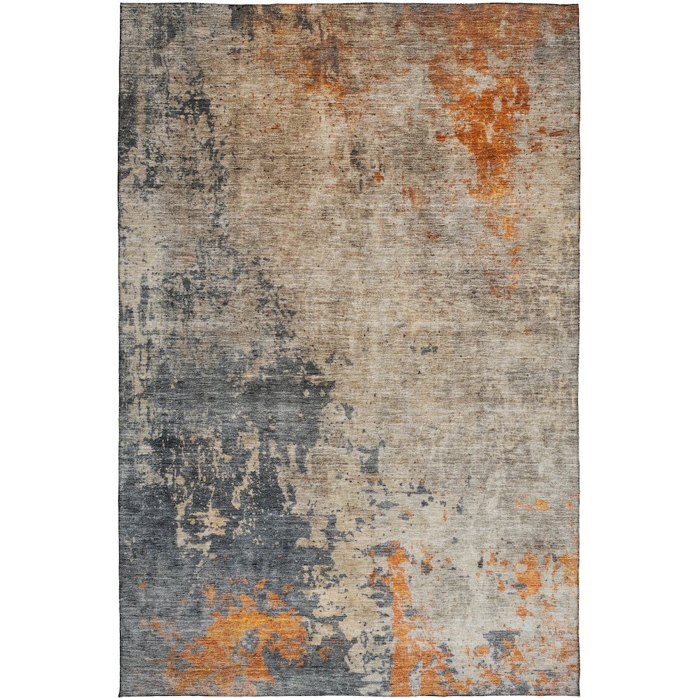 Indoor/Outdoor Nouveau Khaki 9' x 12' Rug