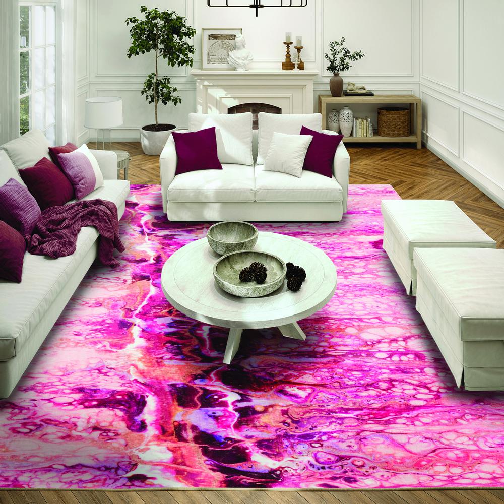 Kikiamo KK16 Flamingo 8' x 10' Rug