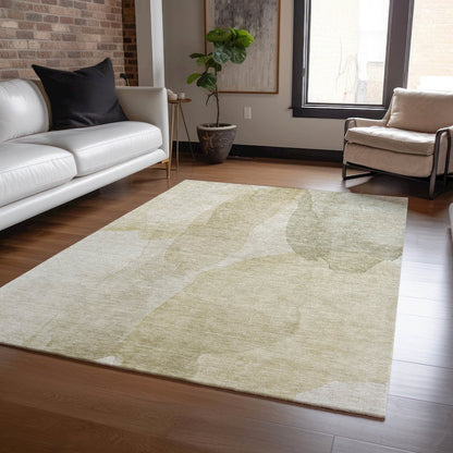 Luxury Washable Indoor/Outdoor Ravenna Putty 9' x 12' Rug