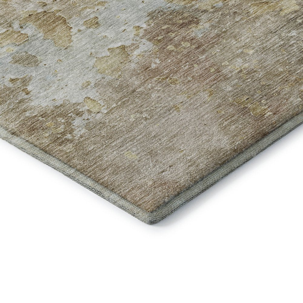 Luxury Washable Indoor/Outdoor Ravenna Khaki 5' x 7'6" Rug