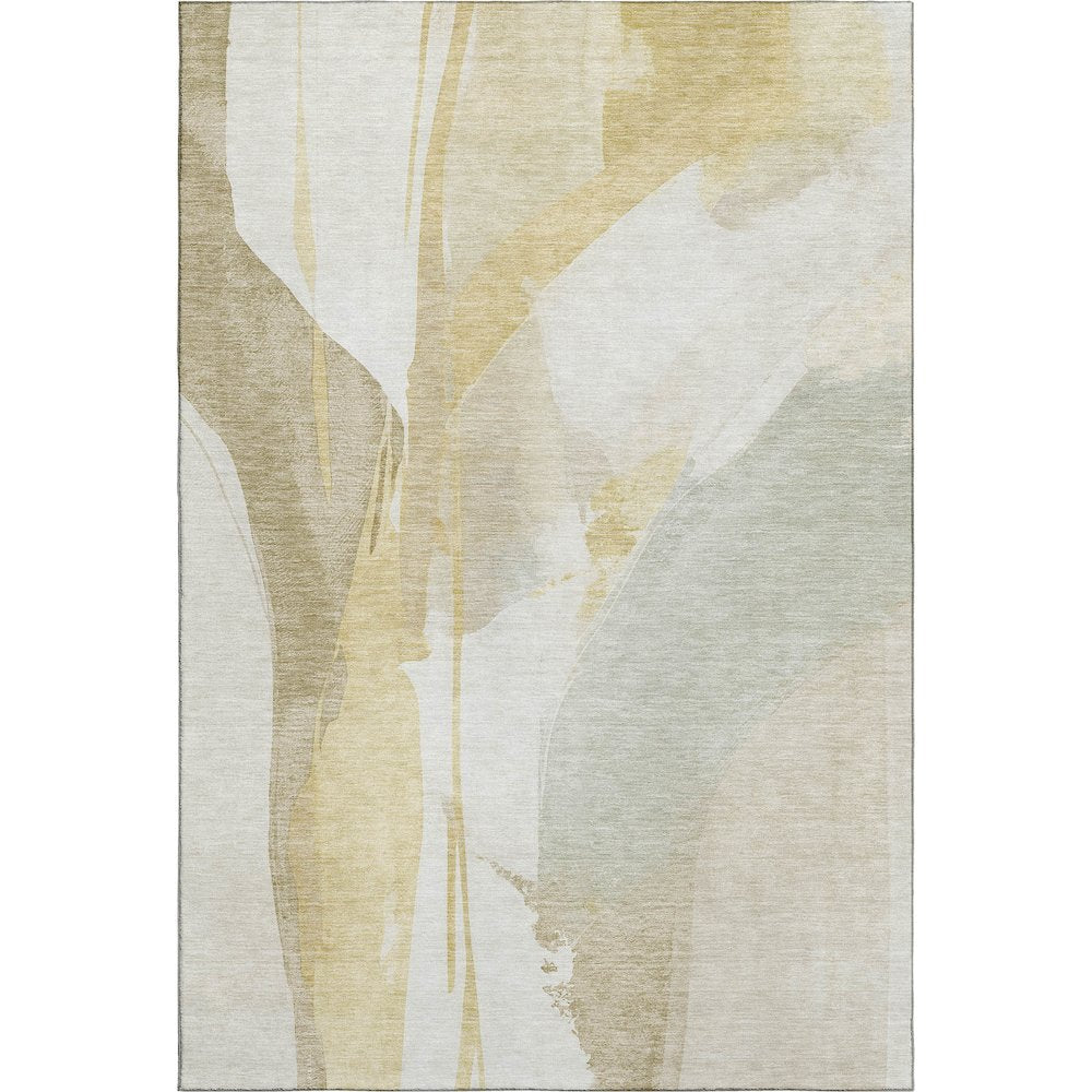 Luxury Washable Indoor/Outdoor Ravenna Beige 9' x 12' Rug