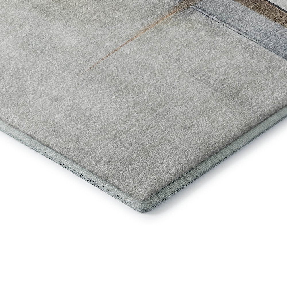 Luxury Washable Indoor/Outdoor Ravenna Blue 5' x 7'6" Rug