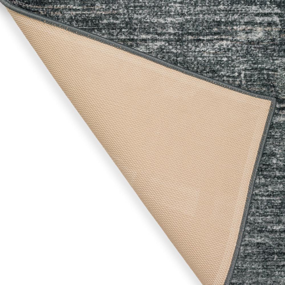 Ciara CR1 Charcoal 2'6" x 10' Runner Rug