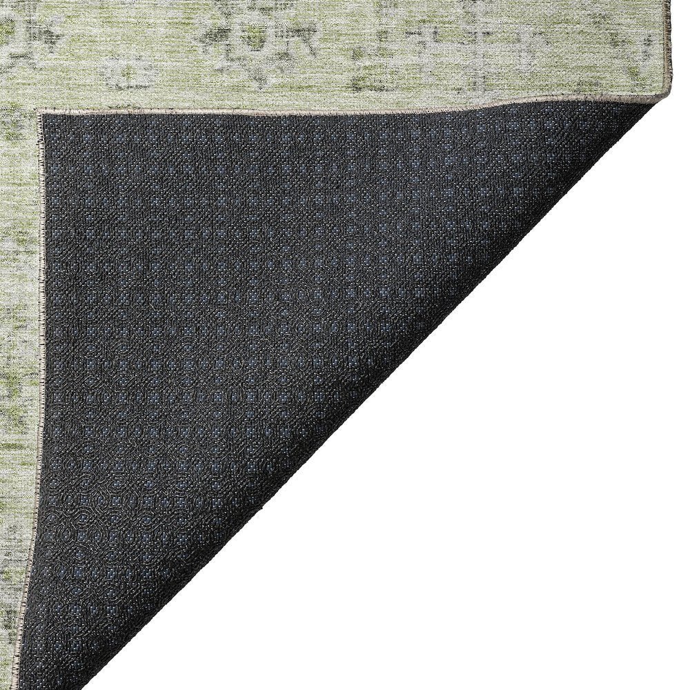 Luxury Washable Indoor/Outdoor Solace Aloe 5' x 7'6" Rug