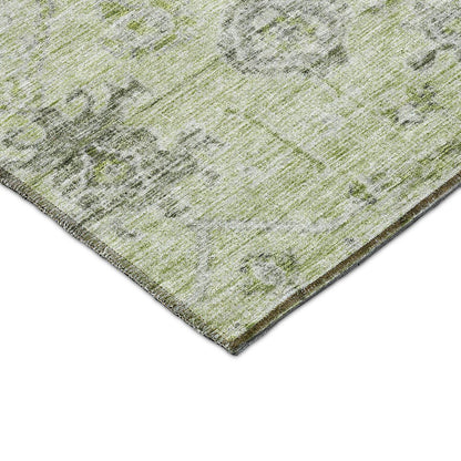 Luxury Washable Indoor/Outdoor Solace Aloe 5' x 7'6" Rug