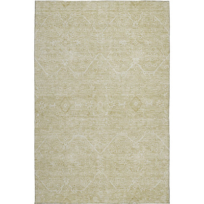Luxury Washable Indoor/Outdoor Solace Beige 9' x 12' Rug