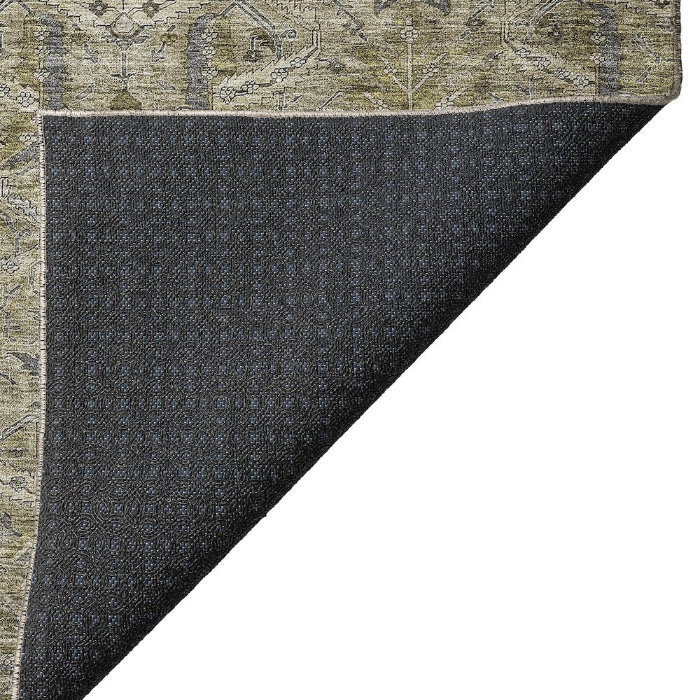 Luxury Washable Indoor/Outdoor Solace Taupe 5' x 7'6" Rug