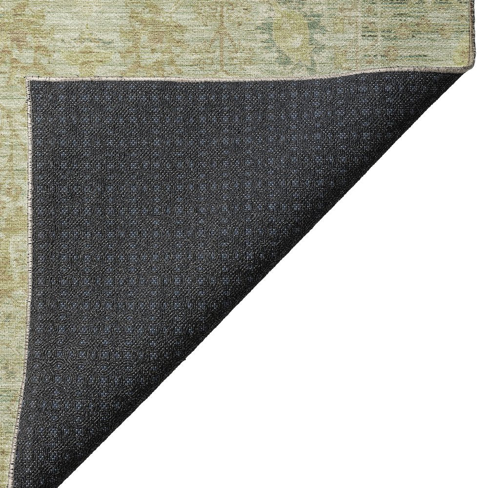 Luxury Washable Indoor/Outdoor Solace Sage 5' x 7'6" Rug