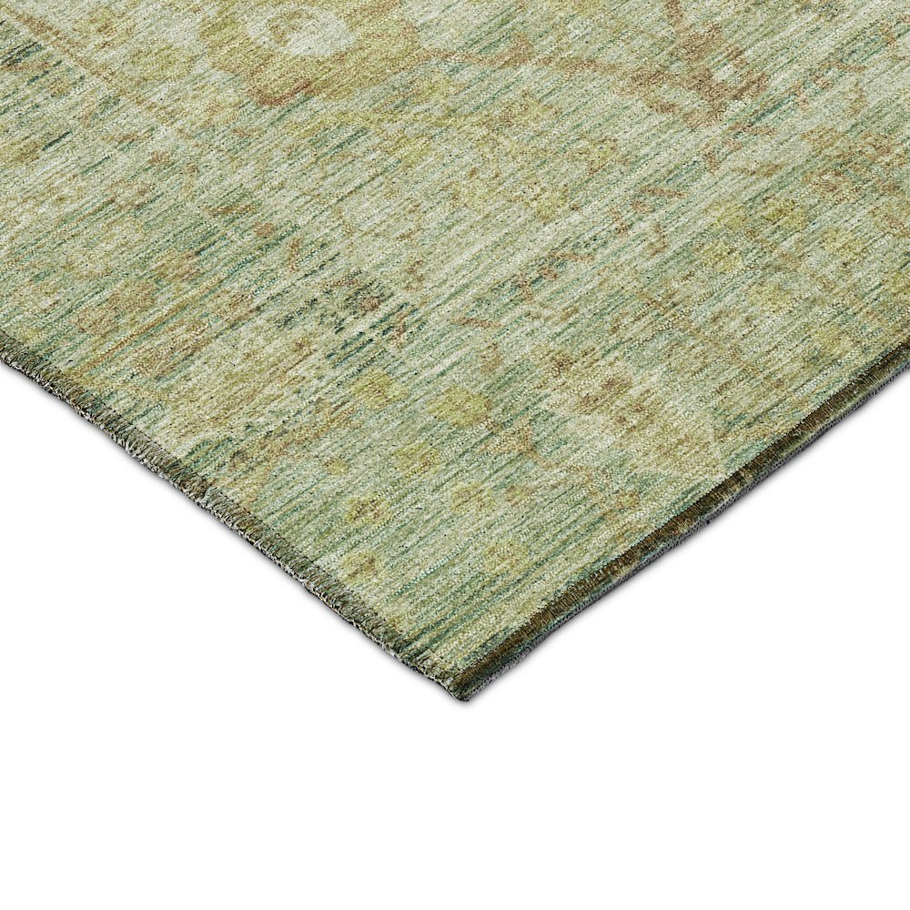Luxury Washable Indoor/Outdoor Solace Sage 5' x 7'6" Rug