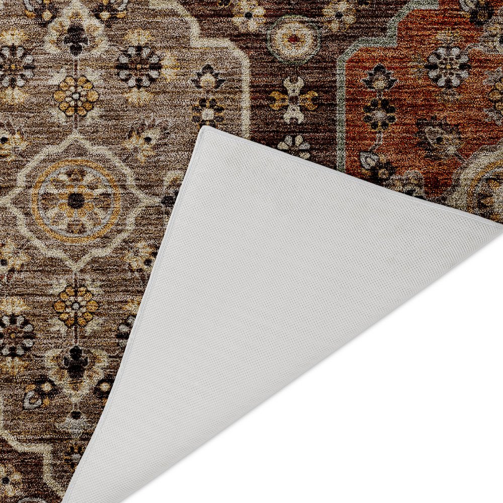 Indoor/Outdoor Silk Road Chocolate 5' x 7'6" Rug