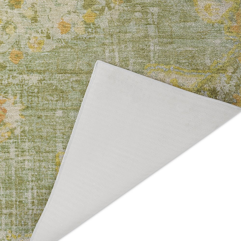 Luxury Washable Indoor/Outdoor Tabrook Aloe 5' x 7'6" Rug