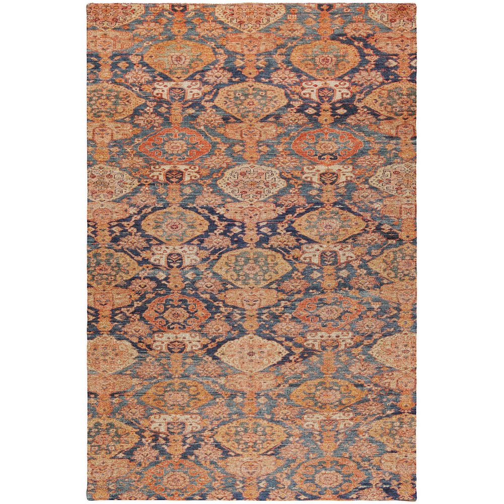 Luxury Washable Indoor/Outdoor Tabrook Terracotta 9' x 12' Rug