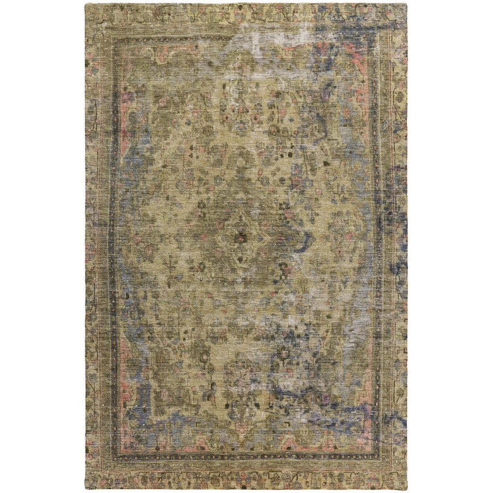 Luxury Washable Indoor/Outdoor Tabrook Tan 9' x 12' Rug