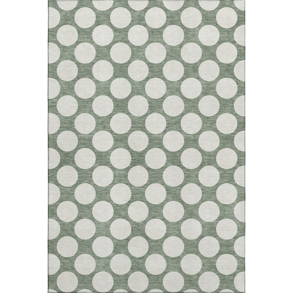Luxury Washable Indoor/Outdoor The Reserve Sage 9' x 12' Rug
